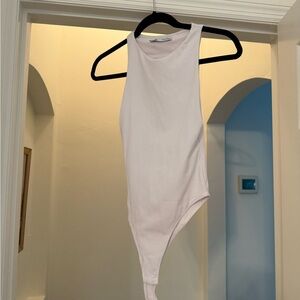 Zara Women’s White Bodysuit